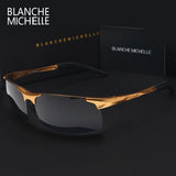High Quality Ultra-light Aluminum Magnesium Sports Sunglasses Polarized