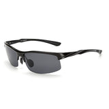 SUNRUN Men Driving Sunglasses Aluminum Frame Polarized Sunglasses