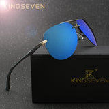 KINGSEVEN Aluminum Magnesium Polarized Sunglasses