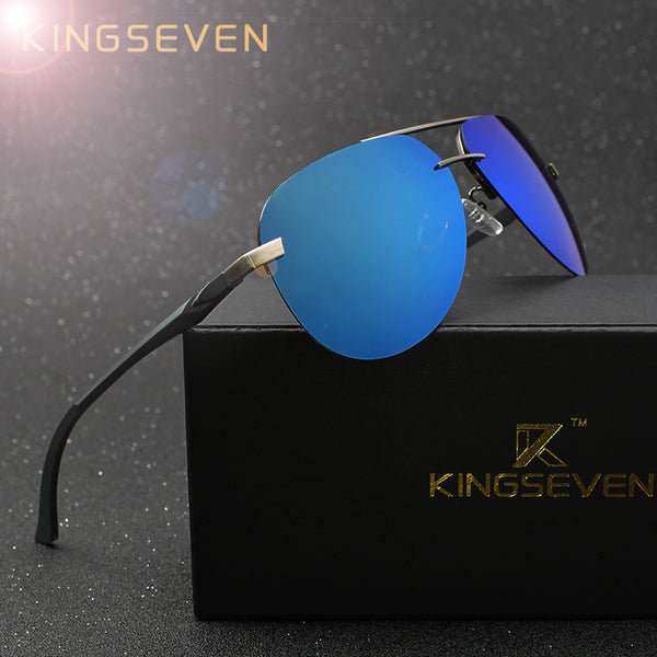 KINGSEVEN Aluminum Magnesium Polarized Sunglasses