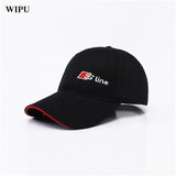 Men Fashion Cotton Car logo M performance Baseball Cap