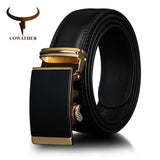 COWATHER Cow Leather men belts