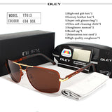 OLEY Brand Polarized Sunglasses Men