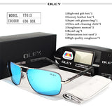 OLEY Brand Polarized Sunglasses Men