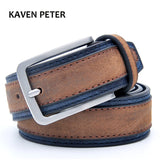 Casual Patchwork Men Belts