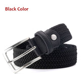 Hot Sales Men  Elastic Black Belt