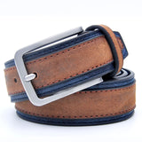 Casual Patchwork Men Belts
