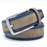 Casual Patchwork Men Belts