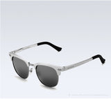 VEITHDIA Retro Unisex Aluminum Magnesium Mens Sunglasses Polarized