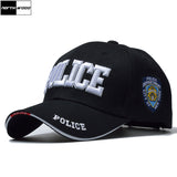 [NORTHWOOD] New POLICE Mens Tactical Cap SWAT Baseball Cap