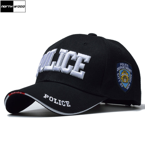 [NORTHWOOD] New POLICE Mens Tactical Cap SWAT Baseball Cap
