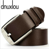 dnuxlou Business Leisure Wide Faux PU Leather Belt