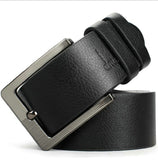 dnuxlou Business Leisure Wide Faux PU Leather Belt