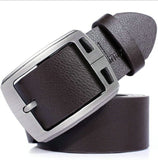 dnuxlou Business Leisure Wide Faux PU Leather Belt