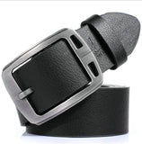dnuxlou Business Leisure Wide Faux PU Leather Belt