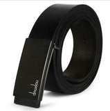 dnuxlou Business Leisure Wide Faux PU Leather Belt