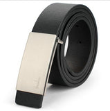 dnuxlou Business Leisure Wide Faux PU Leather Belt