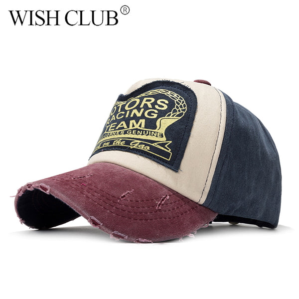 Retro Spring Cotton Baseball Cap For Men