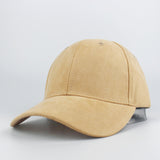 Unisex Soft Suede Baseball Cap