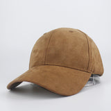 Unisex Soft Suede Baseball Cap