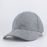 Unisex Soft Suede Baseball Cap