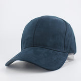 Unisex Soft Suede Baseball Cap