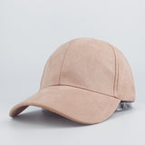 Unisex Soft Suede Baseball Cap