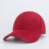 Unisex Soft Suede Baseball Cap