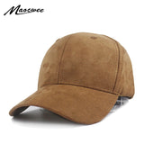Unisex Soft Suede Baseball Cap