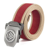 Male Belt Iron Man Buckle High Quality Designer Brand Belt