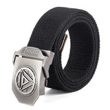 Male Belt Iron Man Buckle High Quality Designer Brand Belt