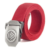 Male Belt Iron Man Buckle High Quality Designer Brand Belt