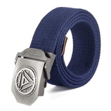 Male Belt Iron Man Buckle High Quality Designer Brand Belt
