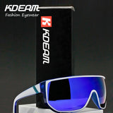 KDEAM Men Oversize Sunglasses
