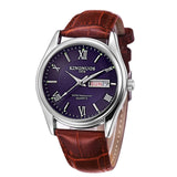 Relogio Masculino Luxury Brand Stainless Steel Analog Display Date Week Waterproof Men's Quartz Watch