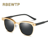 RBEWTP Unisex Retro Vintage Men's Sunglasses Polarized