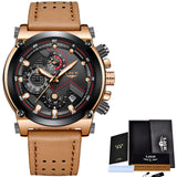 LIGE Fashion Mens Watches