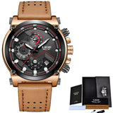 LIGE Fashion Mens Watches