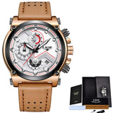 LIGE Fashion Mens Watches