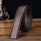 Brand Brown Leather Belt