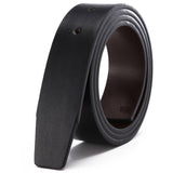 FAJARINA Double Sided Second Layer Quality Genuine Cowhide PU Leather for Smooth Slide 3.3cm Belts Men without Buckle LUBT16