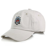 Rick and Morty New Khaki Dad Hat Crazy Rick Baseball Cap