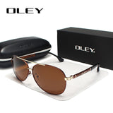 OLEY Brand Sunglasses Men Polarized