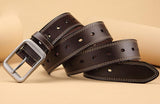 IFENDEI Black Leather Belt