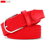 Russia fashion Casual stretch woven belt