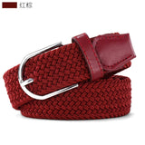 Russia fashion Casual stretch woven belt