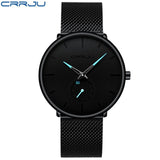 Crrju Fashion Mens Watches T