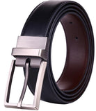 Men's Belts Genuine Leather Dress Reversible Belt