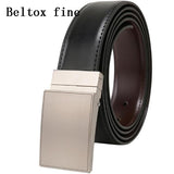 Men's Belts Genuine Leather Dress Reversible Belt