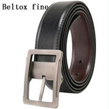 Men's Belts Genuine Leather Dress Reversible Belt